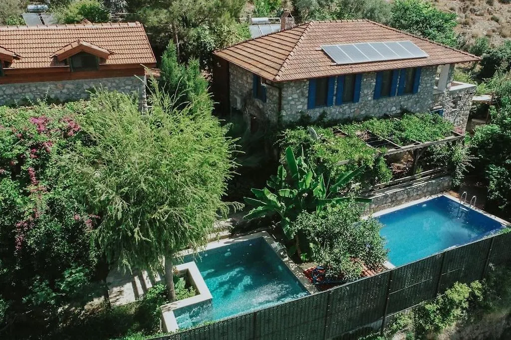 Orman Icinde Muhtesem Villa Kayakoy Turkey
